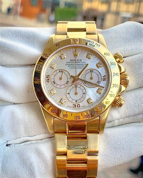 rolex watches gold plated